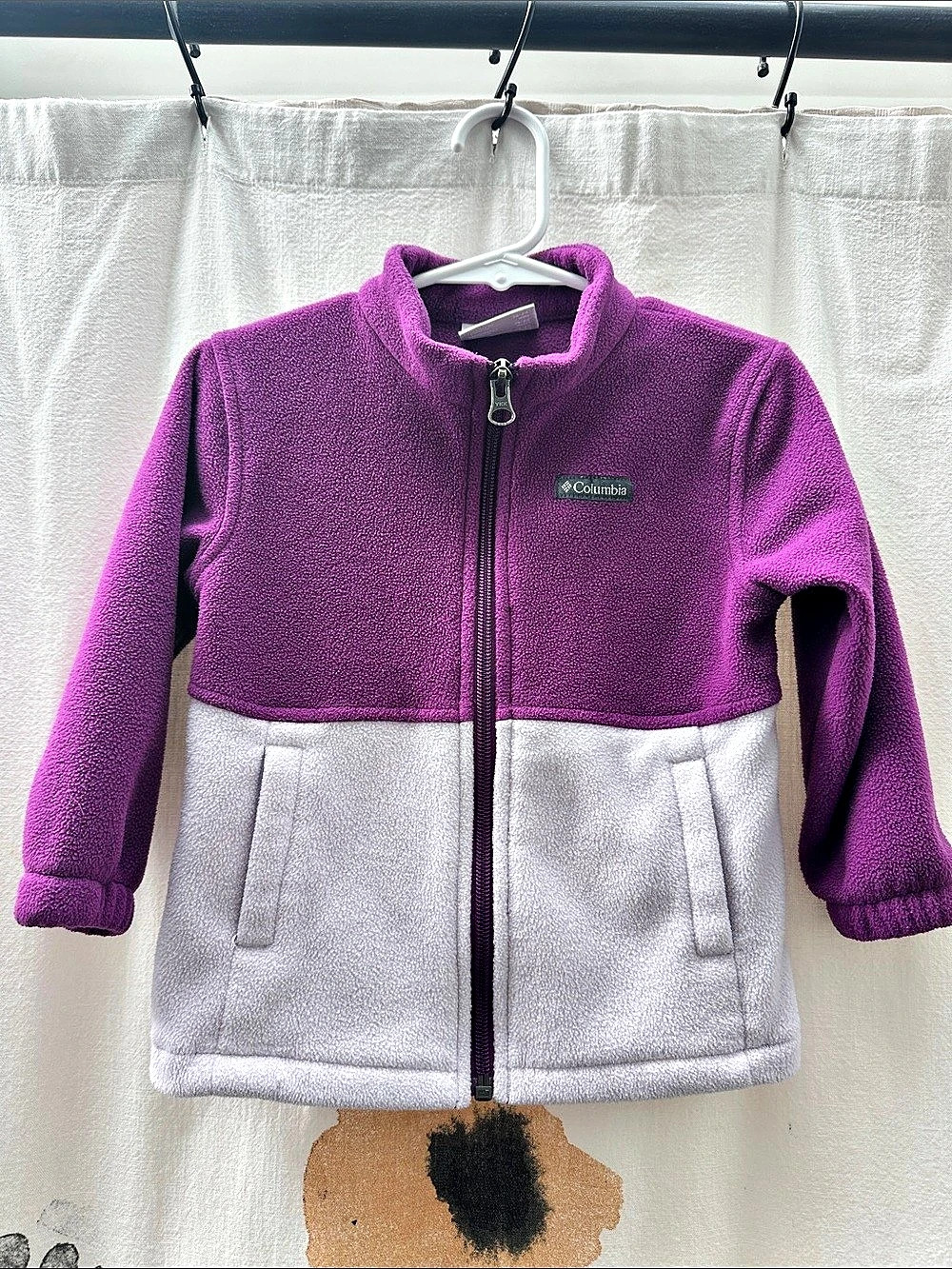 Columbia Infant/Toddler Full Zip Fleece Jacket Girls 18-24M